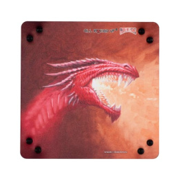 All Rolled Up Dice Tray Rudý drak