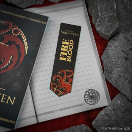 Cinereplicas Kovová záložka House of the Dragon - Targaryen