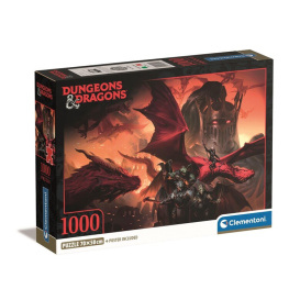 CLEMENTONI Puzzle Dungeons & Dragons, 1000 ks