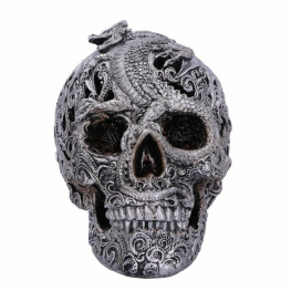 dekorace Cranial Drakos - (Silver)