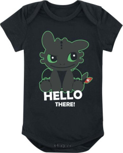 Drachenzähmen leicht gemacht Ohnezahn - Hello There! body černá