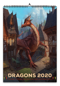 Dragon Calendar: DRAGONS 2020