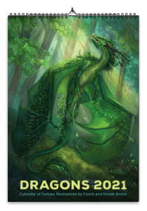 Dragon Calendar: DRAGONS 2021