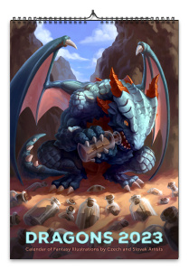 Dragon Calendar: DRAGONS 2023