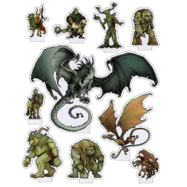 Free League Publishing Papírové figurky Dragonbane