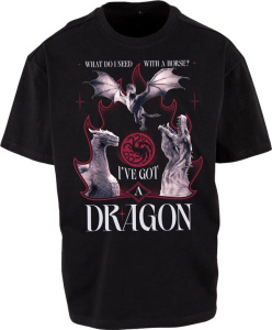 Game Of Thrones House of the Dragon - I´ve Got A Dragon Tričko černá
