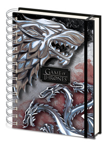 Game Of Thrones - Stark & Targaryen Premium Zápisník