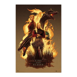 Grupo Erik editores Plakát House Of The Dragon - Fire And Blood