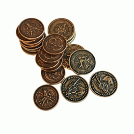 imago Sada kovových mincí - Draci