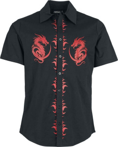 Jawbreaker Košile Dragons and Flames Košile černá