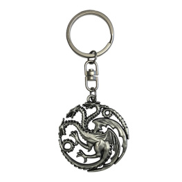 Klíčenka Game of Thrones - Targaryen 3D (kov) - neuveden
