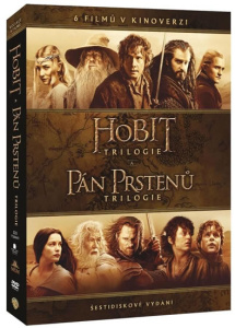 Kolekce Středozemě (kinoverze) 6DVD - neuveden