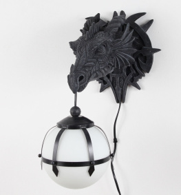 lampa nástěnná Poly Gothic Wall Dragon
