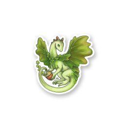 Lucie Kostková – Dragarta Malá nálepka Oak Dragon