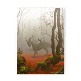 Lucie Kostková – Dragarta Pohlednice Mysterious Forest