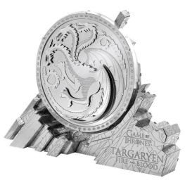 Metal Earth 3D kovový model Hra o trůny: Erb Targaryenů - neuveden
