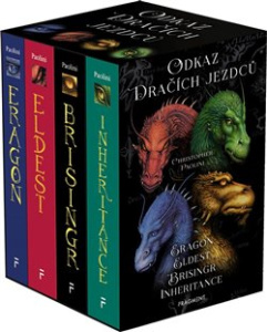 Odkaz Dračích jezdců – Eragon,Eldest,Brisingr,Inherit.(box) - Christopher Paolini - Fragment