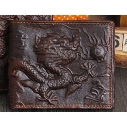 Pánská peněženka s drakem - 3 barvy