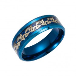 Prsten s čínským drakem - 2 barvy