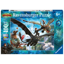 Ravensburger puzzle 109555 Jak vycvičit draka 3 100 dílků