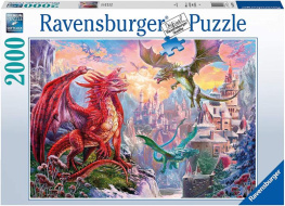 Ravensburger Puzzle - Mystický drak 2000 dílků - neuveden