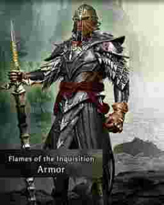 The Flames of the Inquisition Armor (DIGITAL)