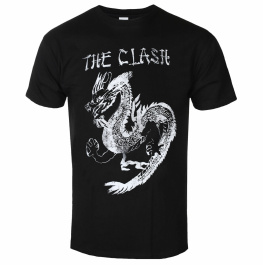 tričko pánské The Clash - Dragon - Black - ROCK OFF
