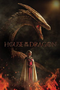 Umělecký tisk House of the Dragon - Rhaenyra Targaryen, (26.7 x 40 cm)