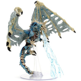 WizKids D&D Icons of the Realms Miniatures: Boneyard Premium Set - Blue Dracolich